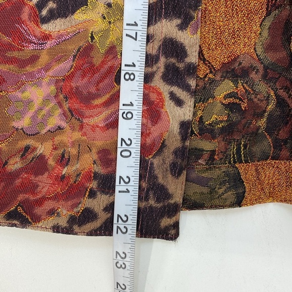 Coldwater Creek Stunning Reversible Floral Jacket PM - Picture 10 of 11